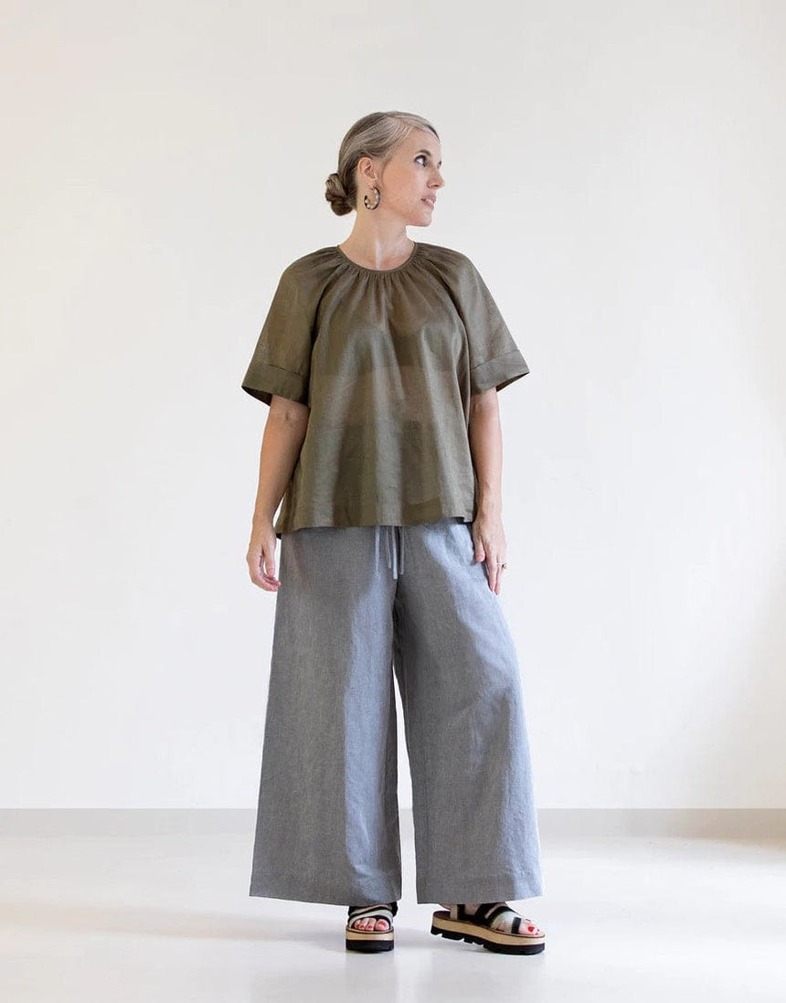 Pattern Fantastique Tops Shirts & Blouses Calyx Smock Sewing Pattern, Pattern Fantastique 12850