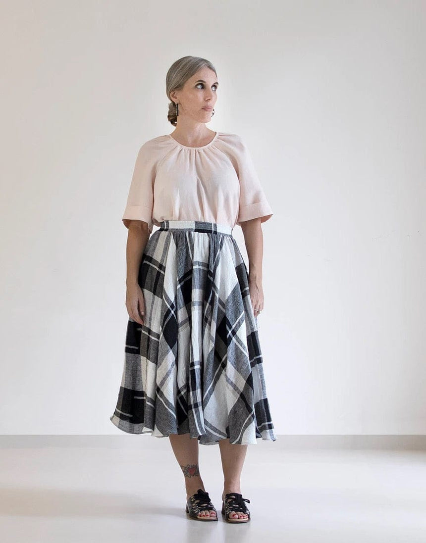 Pattern Fantastique Tops Shirts & Blouses Calyx Smock Sewing Pattern, Pattern Fantastique 12850