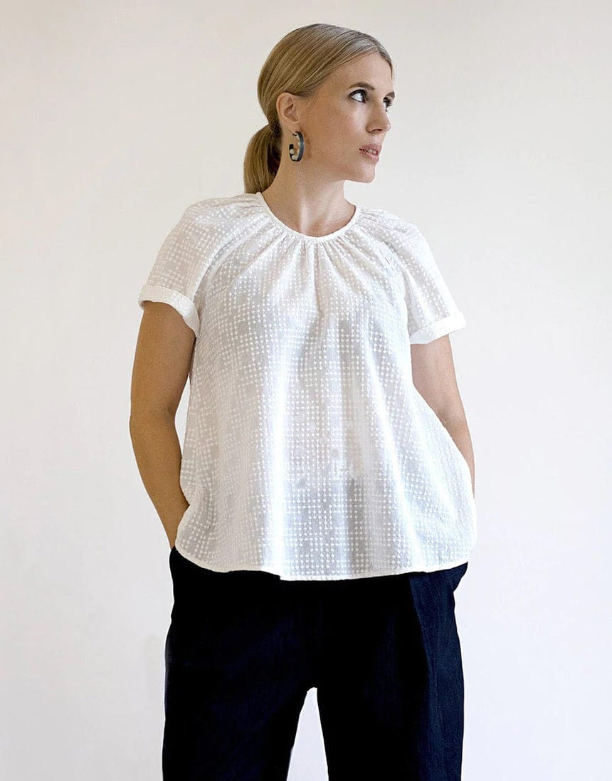 Pattern Fantastique Tops Shirts & Blouses Calyx Smock Sewing Pattern, Pattern Fantastique 12850