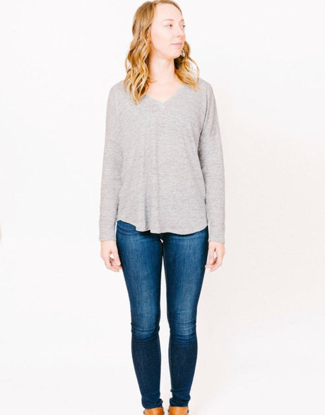 Sew House Seven Tops Shirts & Blouses Tabor V-Neck Sewing Pattern, Sew House Seven 869174000076 869174000076