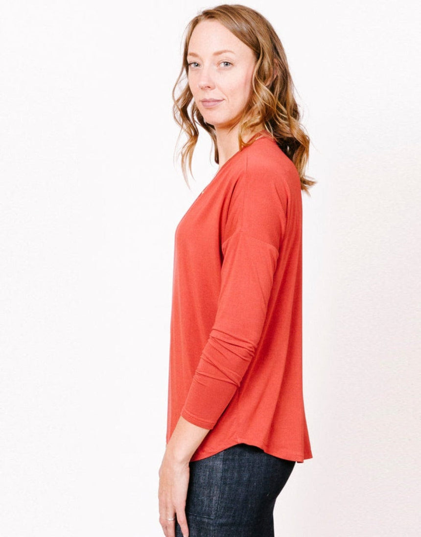 Sew House Seven Tops Shirts & Blouses Tabor V-Neck Sewing Pattern, Sew House Seven 869174000076 869174000076