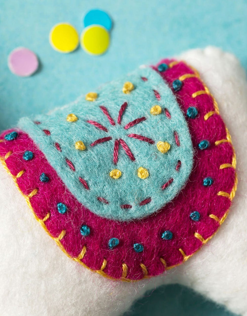 Corinne Lapierre Felt Craft Llama Felt Mini Craft Kit by Corinne Lapierre 608603782745 608603782745