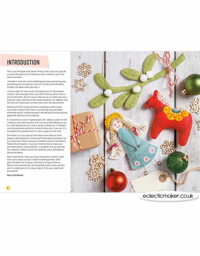 Corinne Lapierre Books All-New Twenty to Make: Festive Felt Decorations Book, Corinne Lapierre 9781800920989