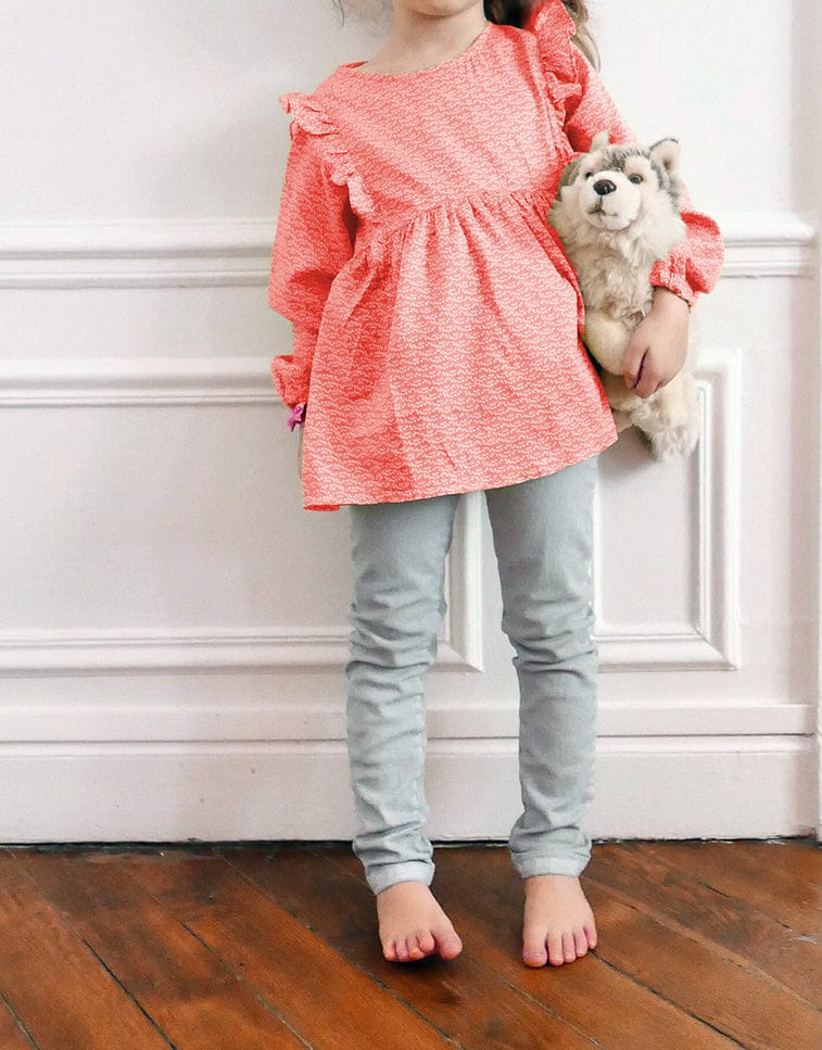 Ikatee Children's Clothing Stella Blouse & Dress Sewing Pattern (3y - 12y), Ikatee 3760278990300