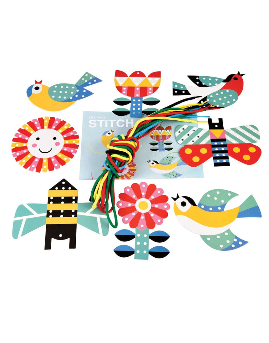 Not Specified Children's Craft Kits Learn to Stitch - 8 Fun Activity Stitching Cards 5027455425481 5027455425481