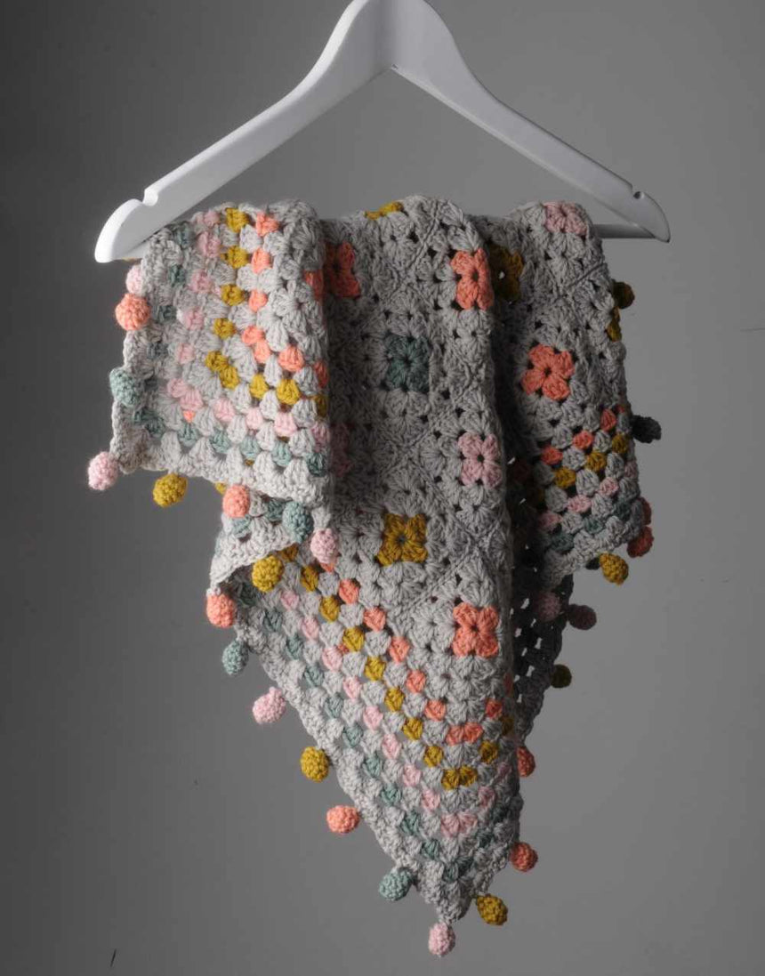 Sweet Dreams Baby Blanket Crochet Kit, Mrs Moon