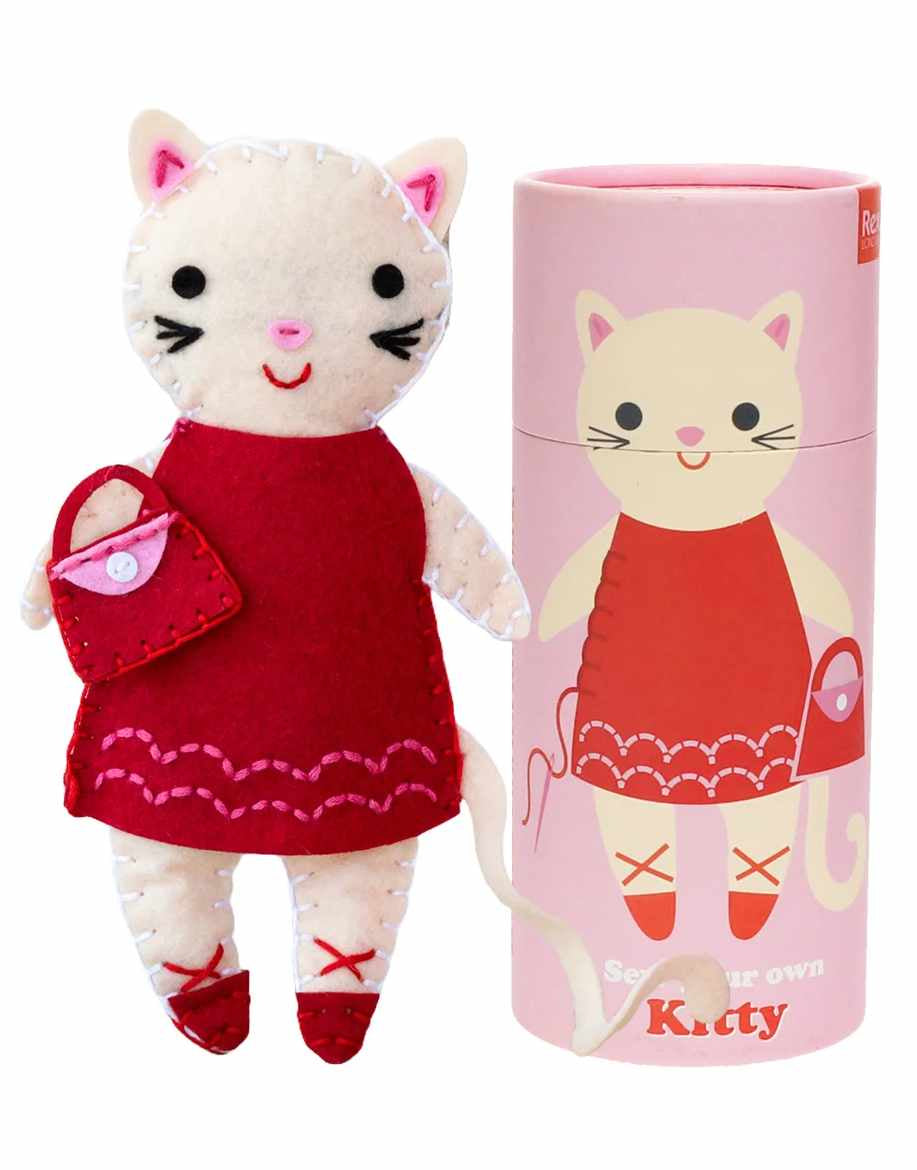 Sew Your Own Kitty Cat First Sewing Kit” Clothkits