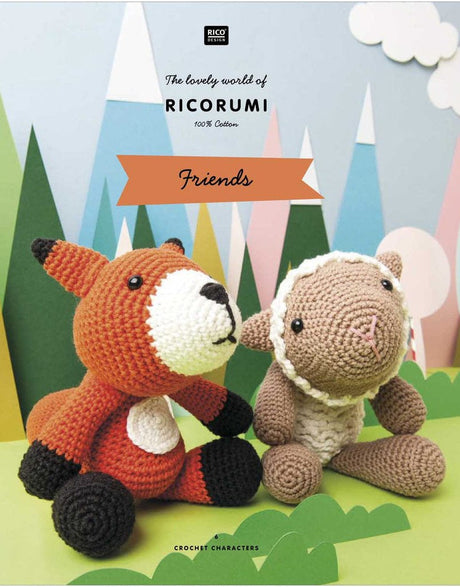 Rico Crochet Patterns Ricorumi Crochet Friends Pattern Book, Rico 4050051563715 4050051563715