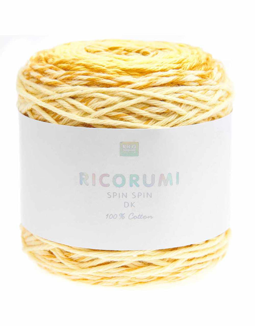 Yellow Ricorumi Spin Spin Double Knit Yarn