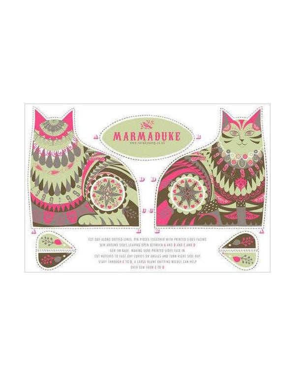 Sarah Young Sewing Kits Marmaduke the Cat Tea Towel / Cut & Sew Kit by Sarah Young 10996