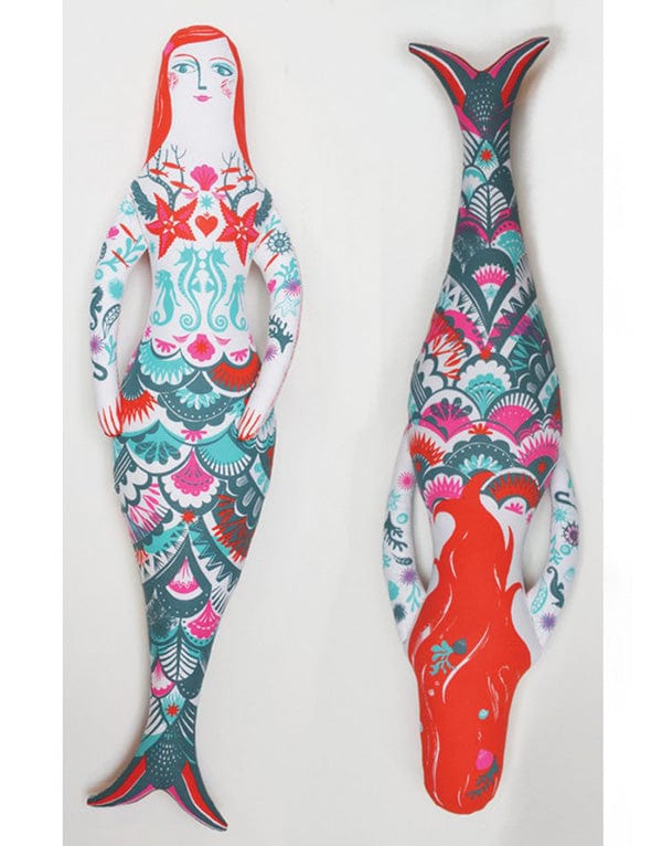 Sarah Young Sewing Kits Meryl the Mermaid Tea Towel / Cut & Sew Kit by Sarah Young 10992