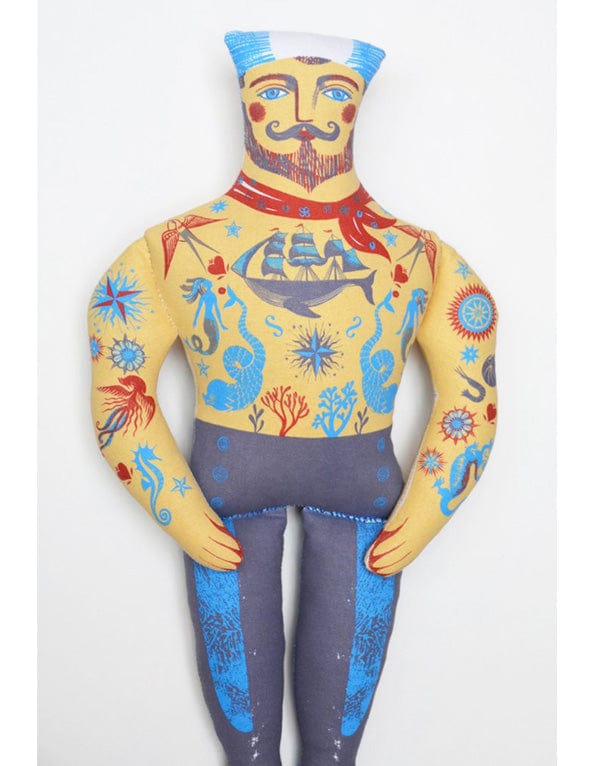 Sarah Young Sewing Kits Scrimshaw Sam Tea Towel / Cut & Sew Kit by Sarah Young 10993