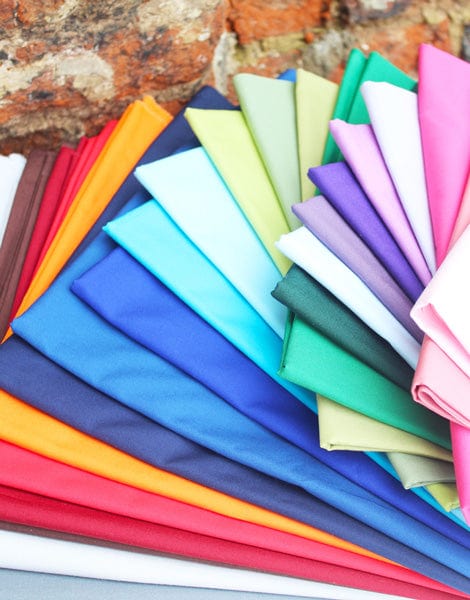 Not Specified Fat Quarters & Bundles Fat Quarter Plain Cotton Poplin