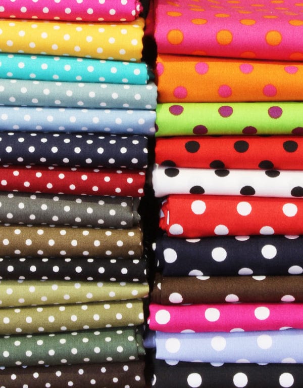 Not Specified Fat Quarters & Bundles Spotty Cotton Poplin Fat Quarter