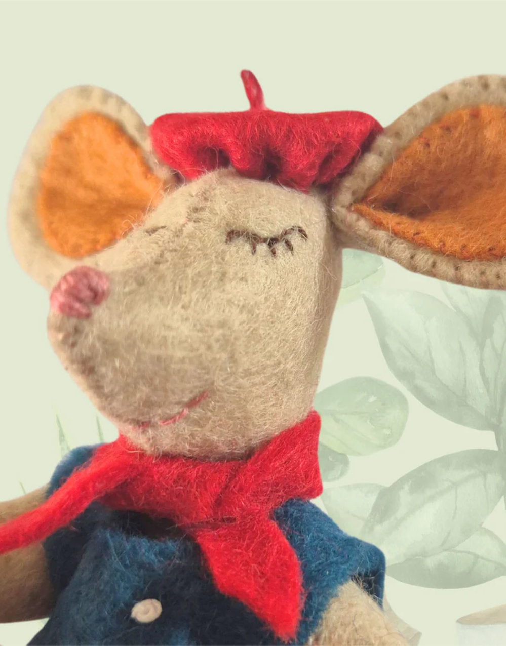 Behind the makes - Charlie makes Little Mouse in Paris by Corinne Lapierre