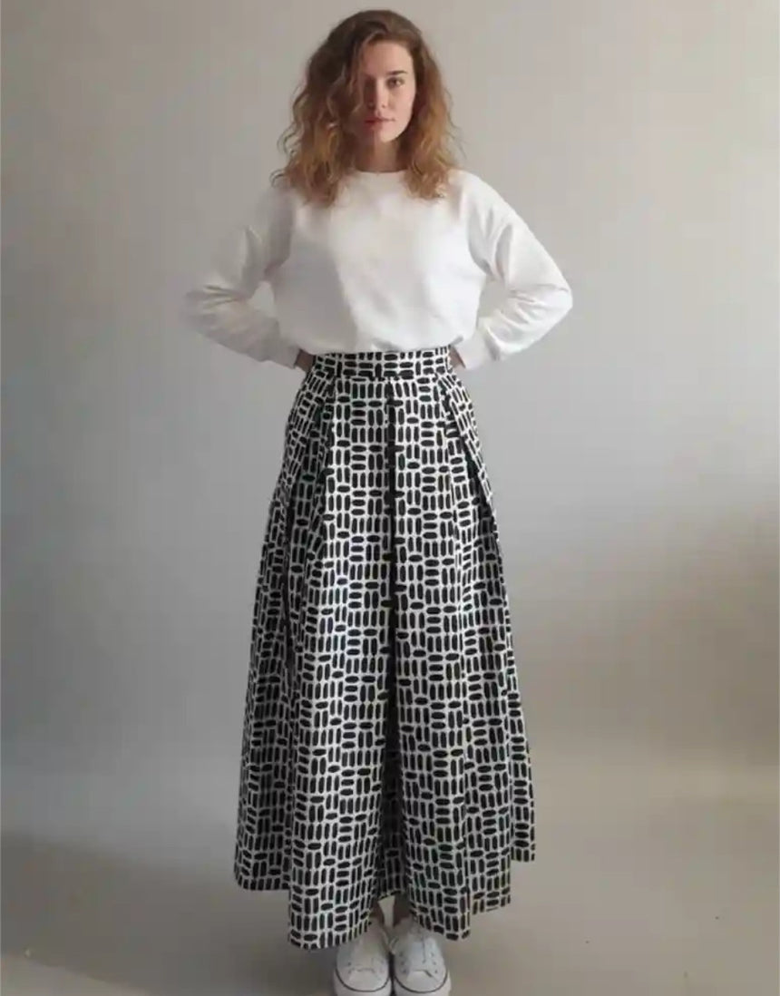 Maria Skirt Paper Sewing Pattern, Ciao Patterns