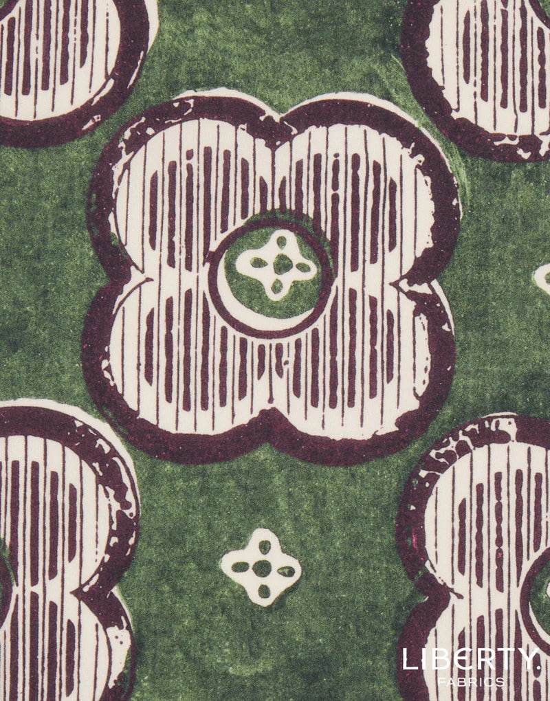 Remnant 2.2m - Liberty Fabrics Tana Lawn® Clover Block A”