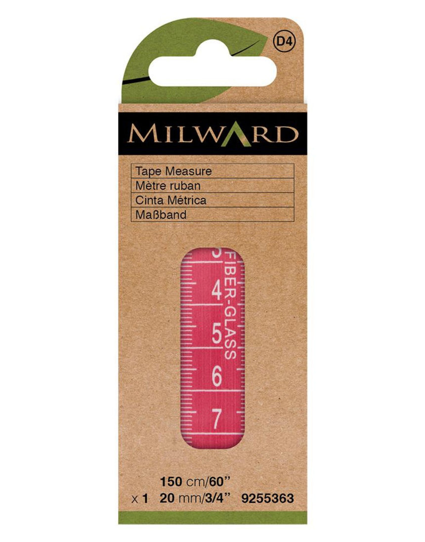 Milward Green Deluxe Tape Measure, Metric and Imperial