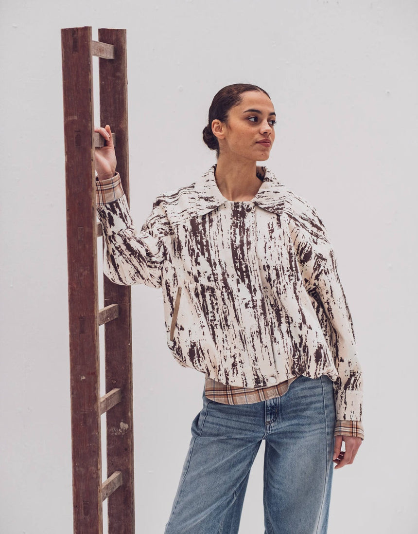 Astrid Jacket PDF Immediate Download Sewing Pattern, Fibre Mood10.75