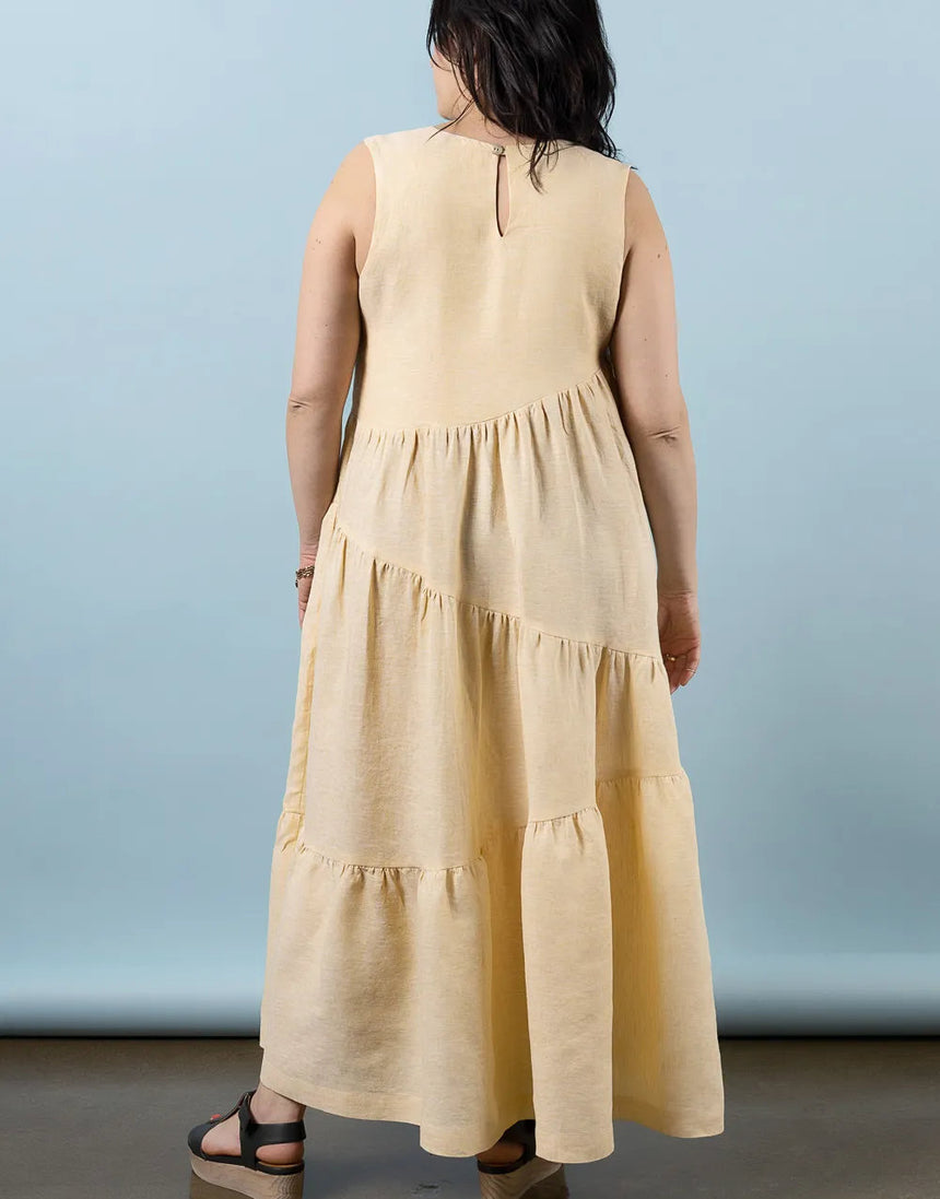 Azure Dress, Skirt and Top PDF Sewing Pattern, Closet Core