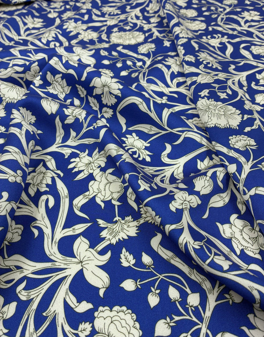 Liberty Fabrics Bickington Satin Viscose, Columbia Road A