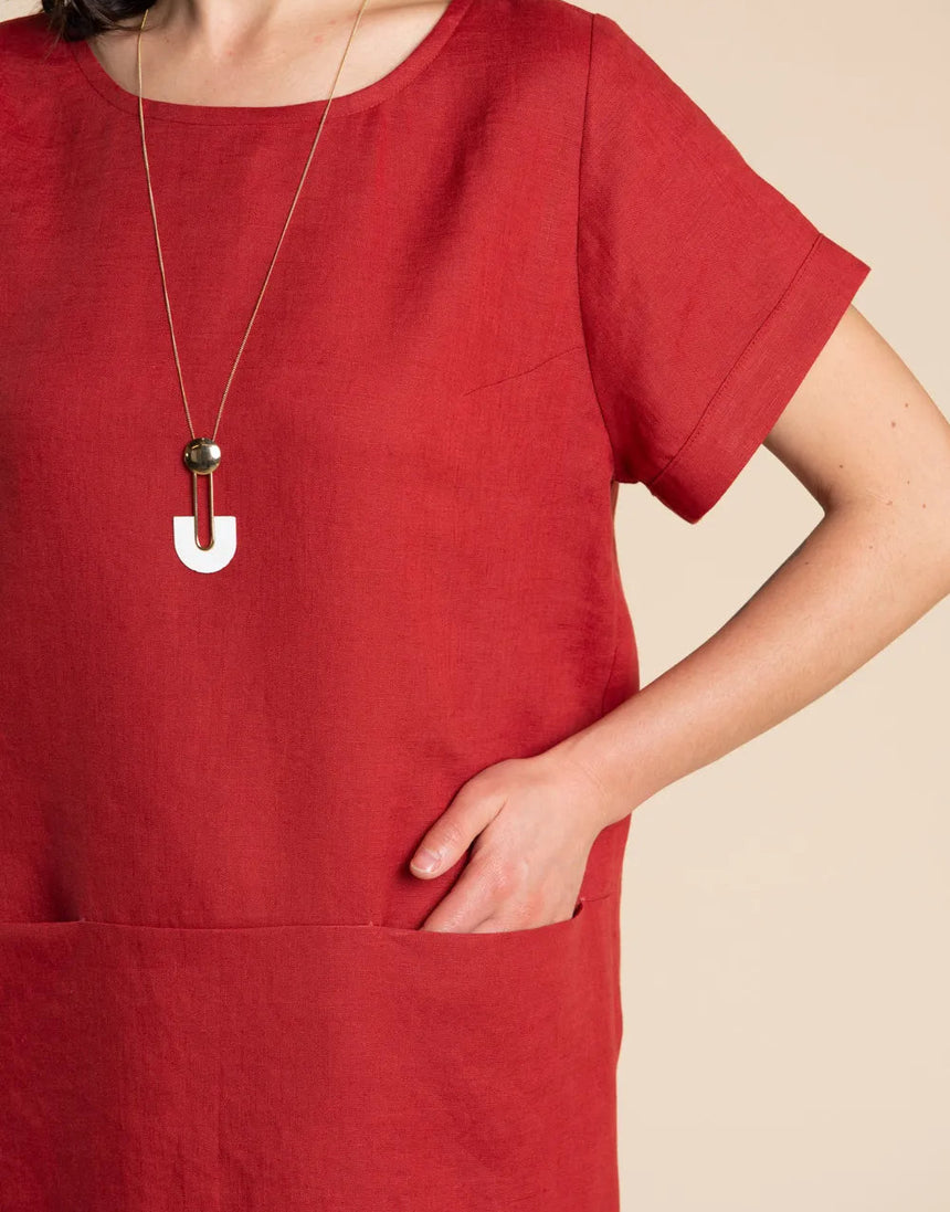 Cielo Top and Dress PDF Sewing Pattern, Closet Core