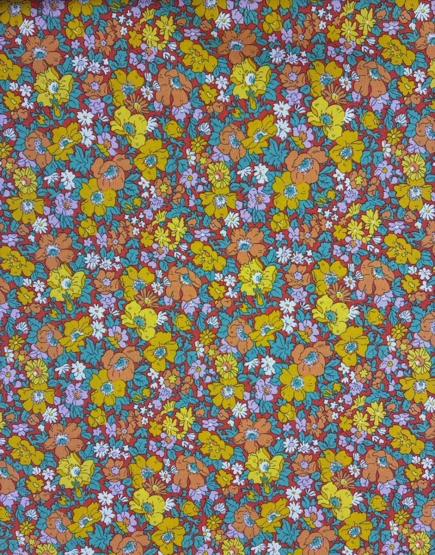 Liberty Fabrics Lasenby Quilting Cotton, Everlasting - Cosmos Song B