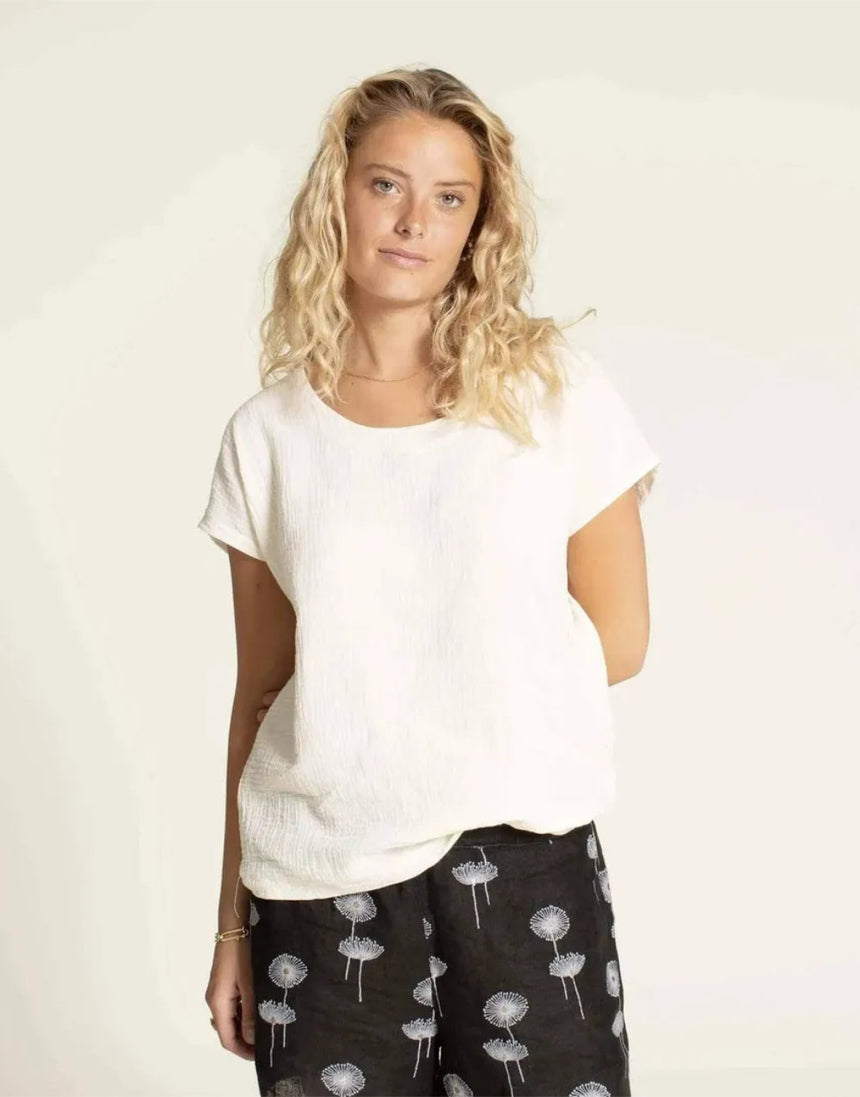 Easy T-shirt PDF Sewing Pattern, Wardrobe by Me