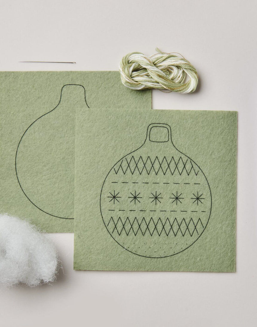 Bauble Felt Pendant Kit, Rico Design