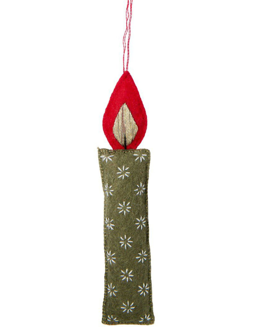 Candle Felt Pendant Kit, Rico Design