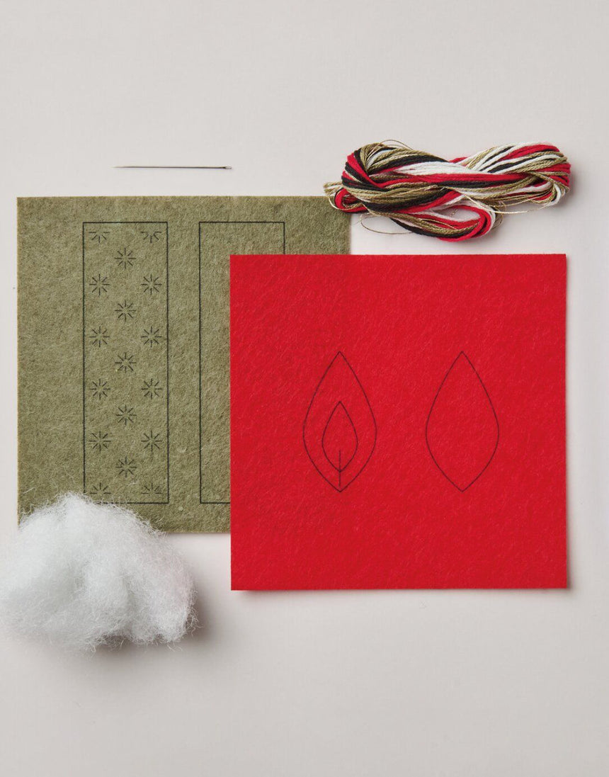 Candle Felt Pendant Kit, Rico Design