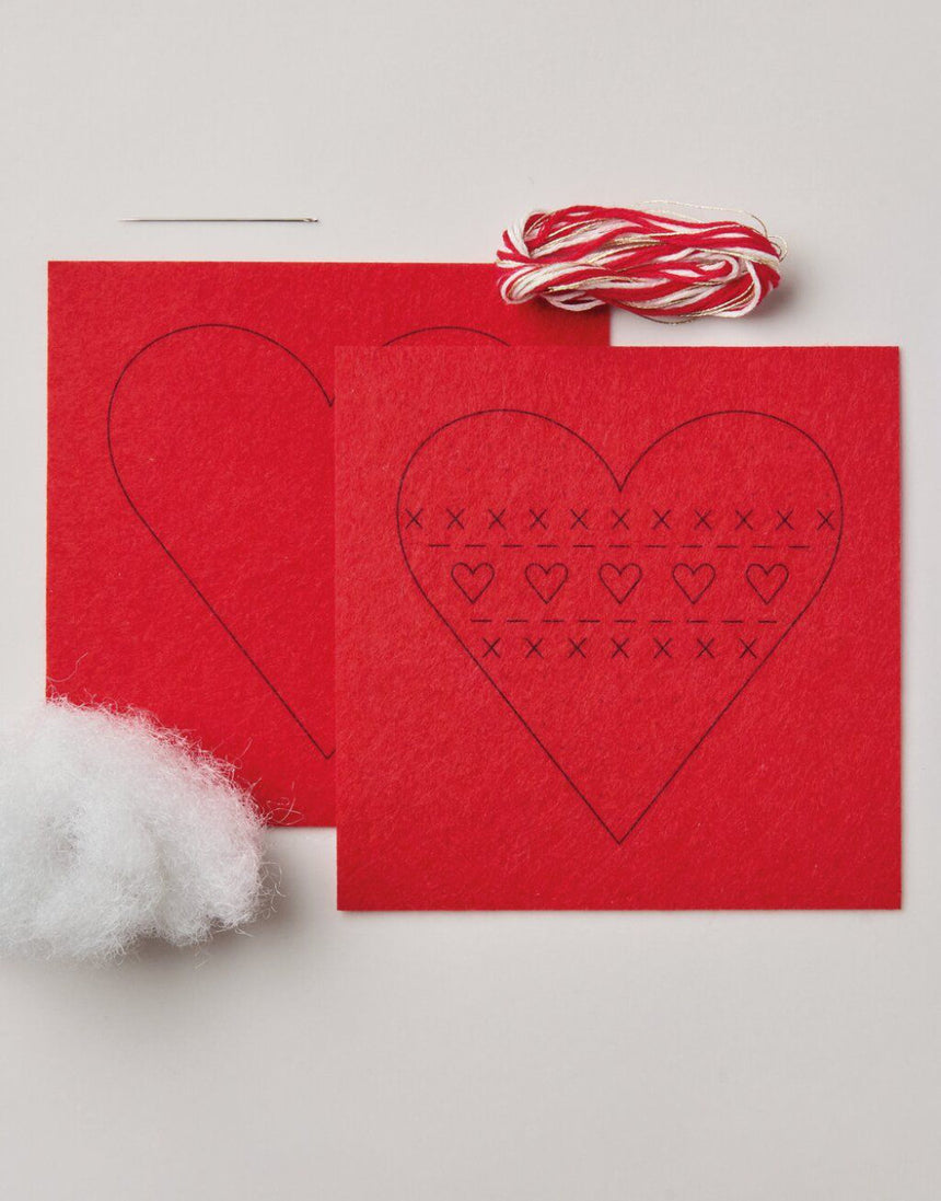 Heart Felt Pendant Kit, Rico Design