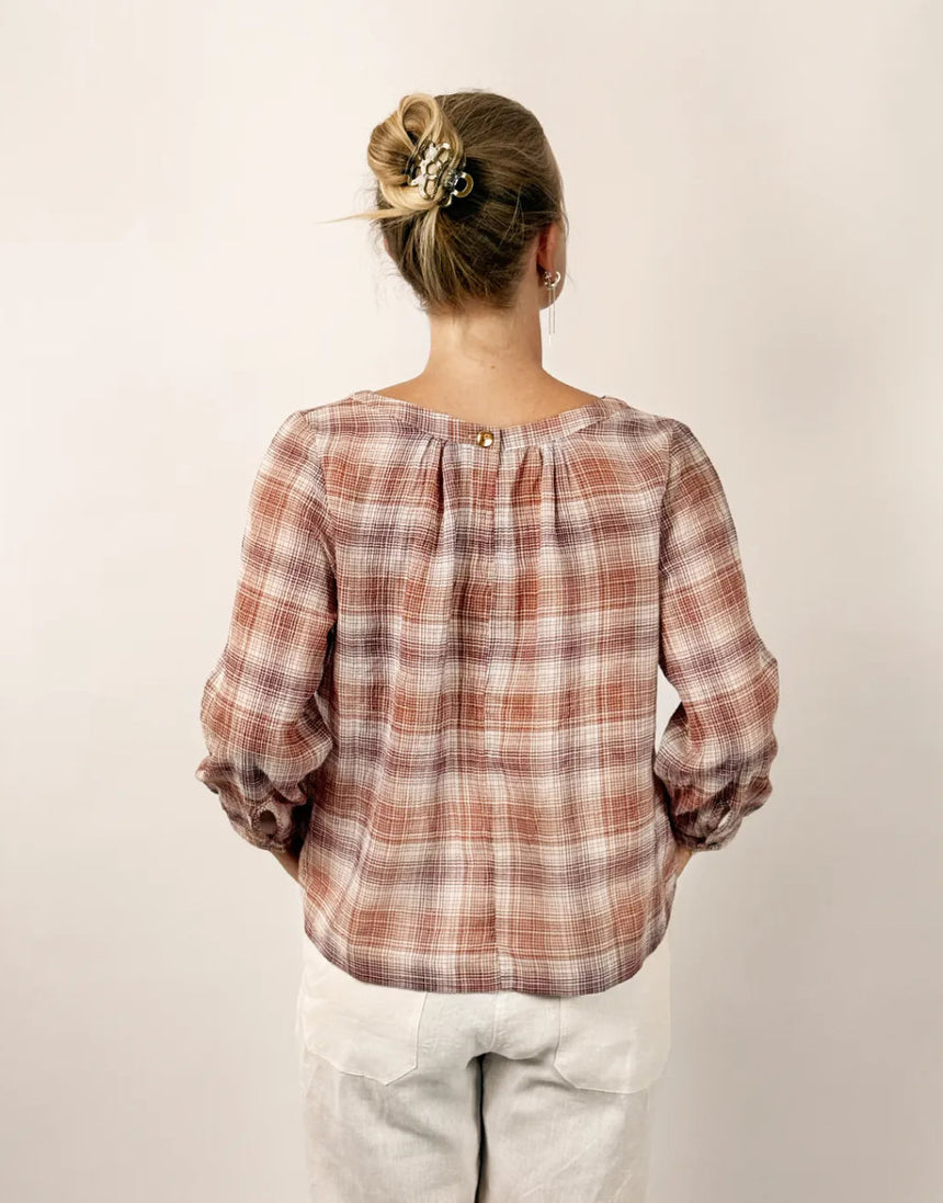Esther Blouse PDF Sewing pattern, Wardrobe by Me