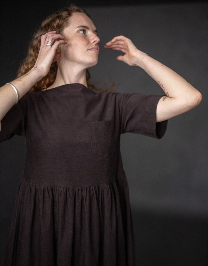The Fabbrica Dress Paper Sewing Pattern, Merchant & Mills