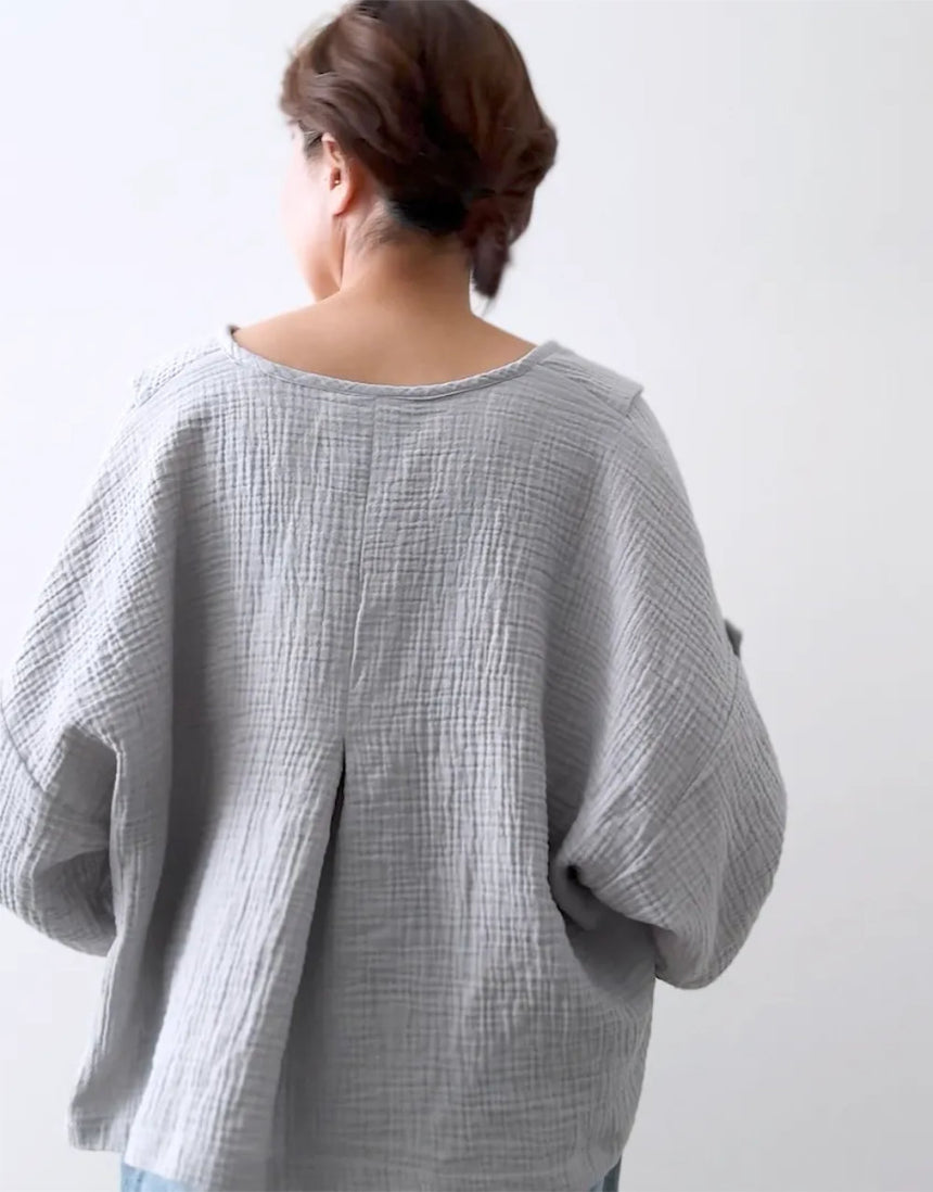 Faux Collar Shirt and Dress PDF Pattern, Sewing Therapy