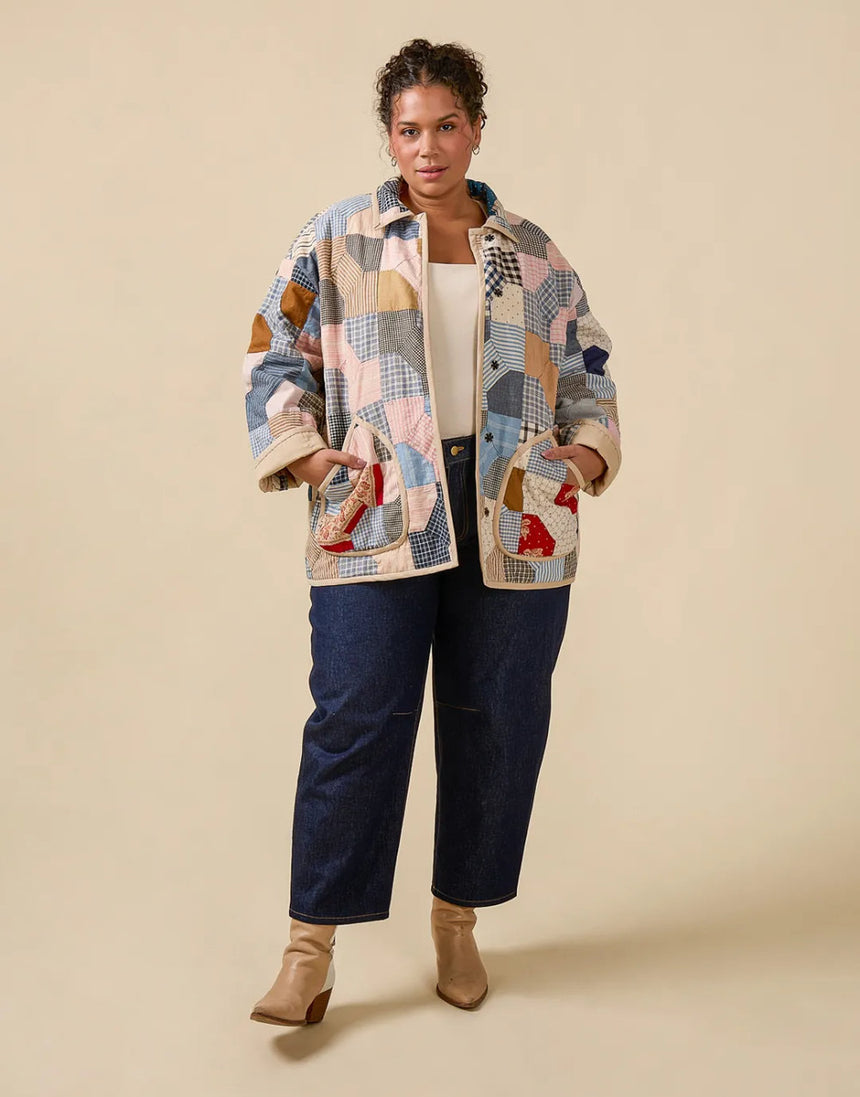 Fowler Barn Coat and Quilted Jacket PDF Sewing Pattern, Closet Core