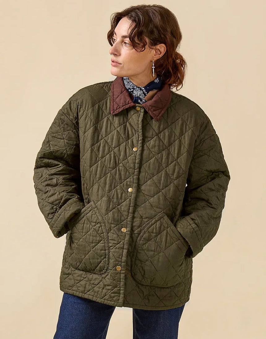 Fowler Barn Coat and Quilted Jacket PDF Sewing Pattern, Closet Core