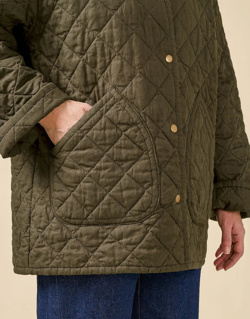 Fowler Barn Coat and Quilted Jacket PDF Sewing Pattern, Closet Core