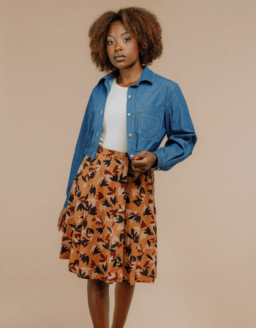 Fougère Overshirt and Jacket PDF Sewing Pattern, Deer & Doe