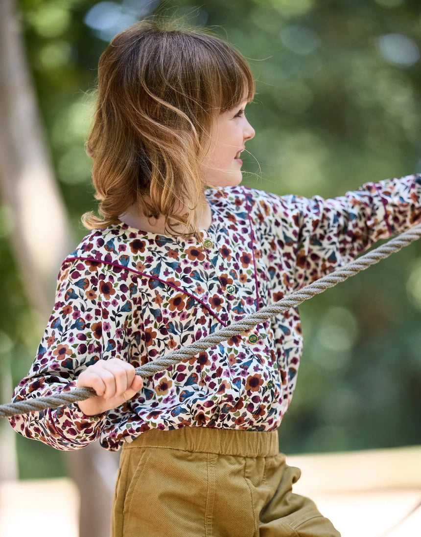 Gloria Girls Blouse Sewing Pattern, Atelier Jupe