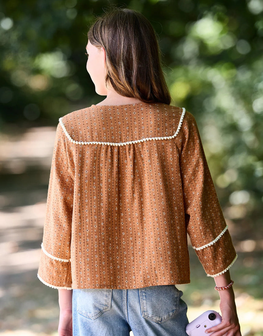 Gloria Girls Blouse Sewing Pattern, Atelier Jupe