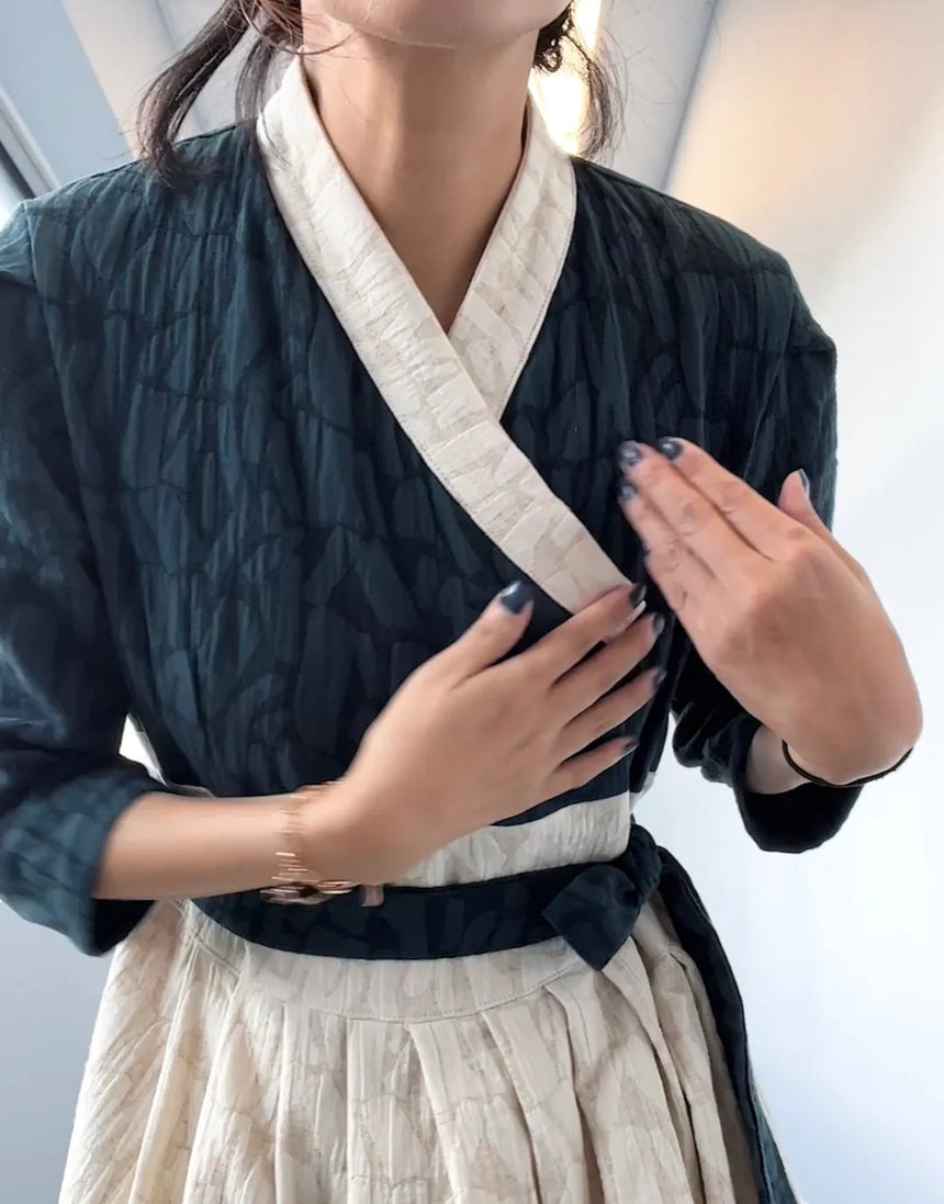 Hanbok Wrap Dress PDF Sewing Pattern, Sewing Therapy