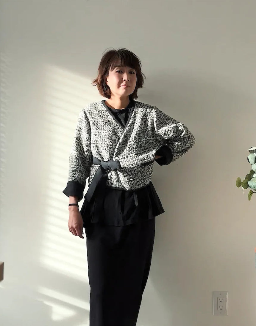 Hanbok Shirt and Coat PDF Pattern, Sewing Therapy
