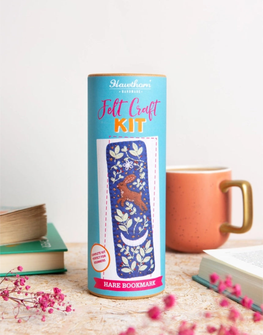 Hare Bookmark Felt Craft Kit, Hawthorn Handmade
