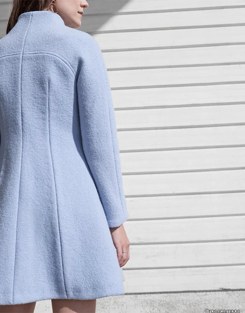 Hemisfèric Coat PDF Sewing Pattern, Pauline Alice