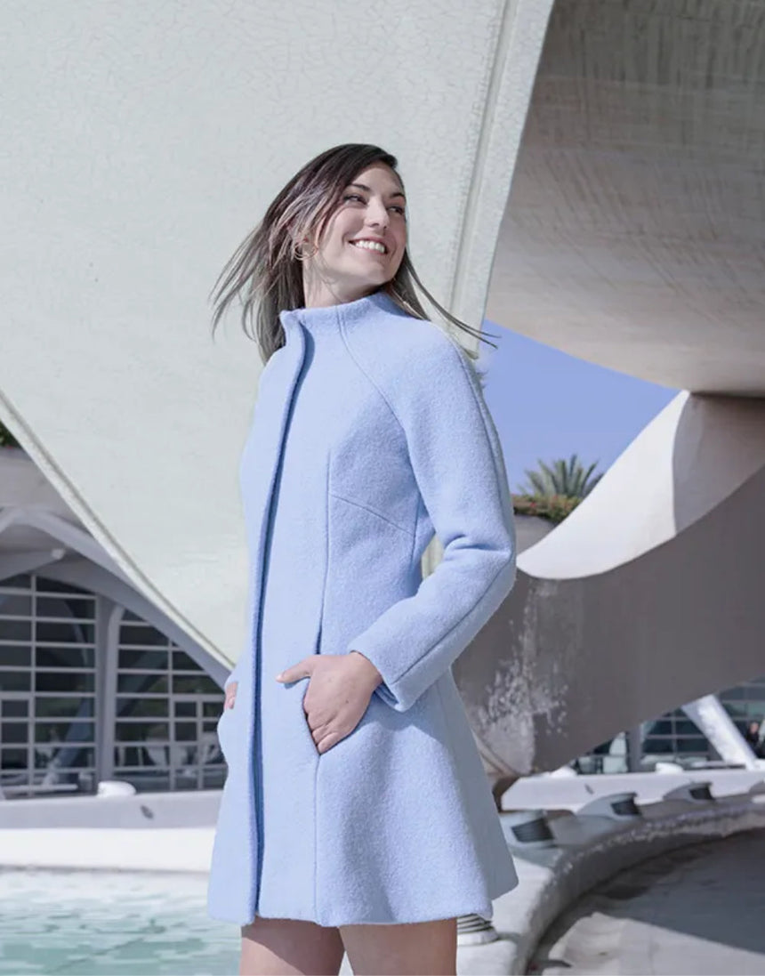 Hemisfèric Coat PDF Sewing Pattern, Pauline Alice