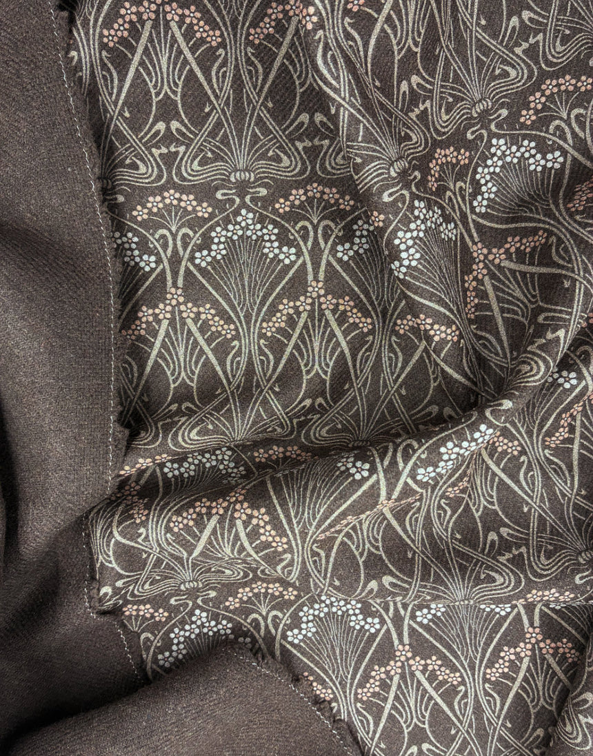 Liberty Fabrics x Manteco® MWool® Fabric, Ianthe Wood