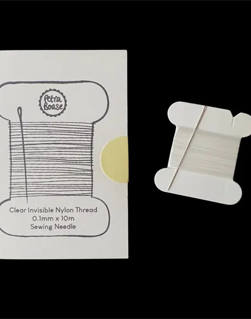 Clear Invisible Nylon Thread for Patch Sewing – 10 meters