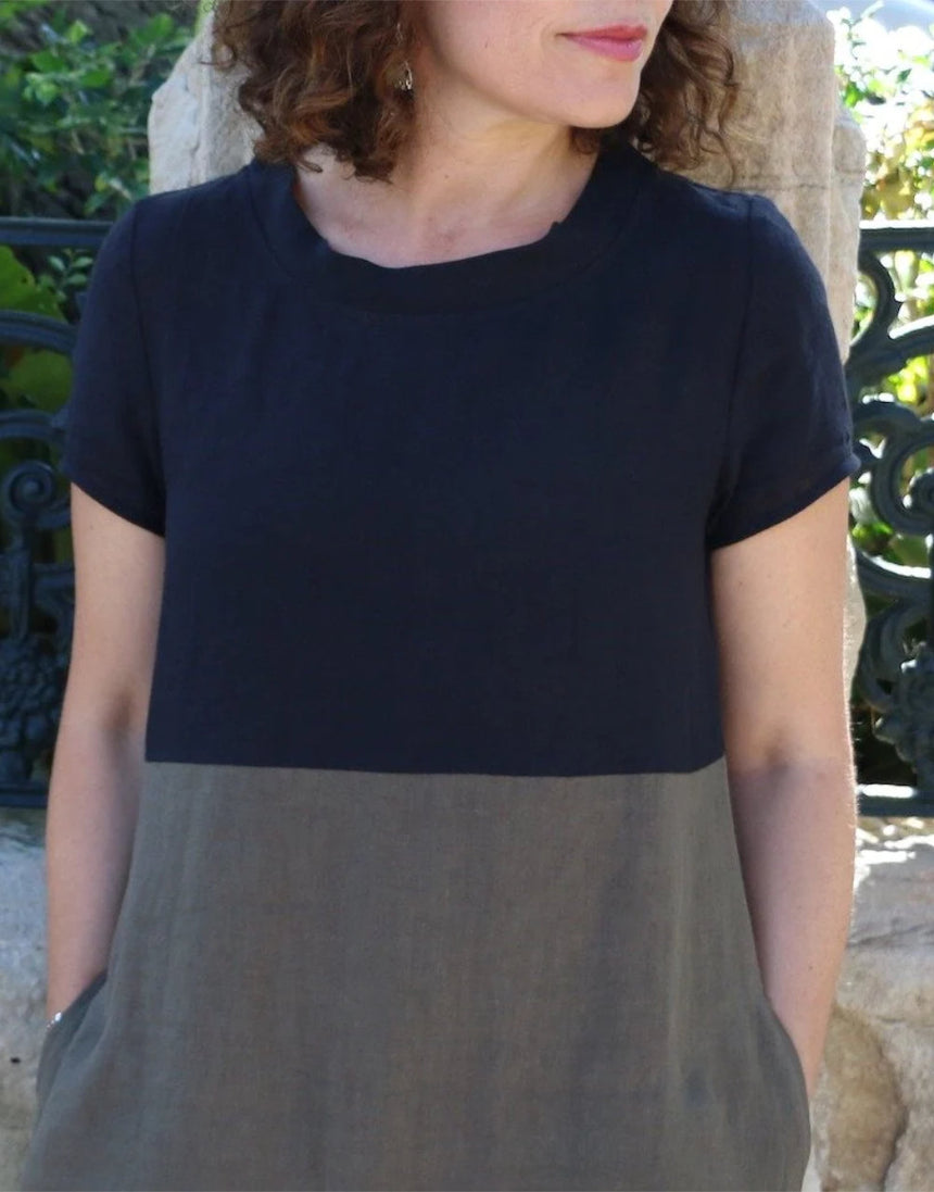 Iris Dress Sewing Pattern, Tessuti