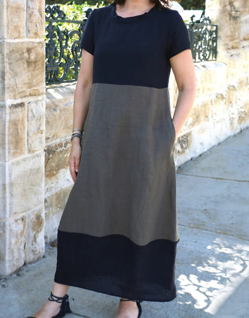 Iris Dress Sewing Pattern, Tessuti